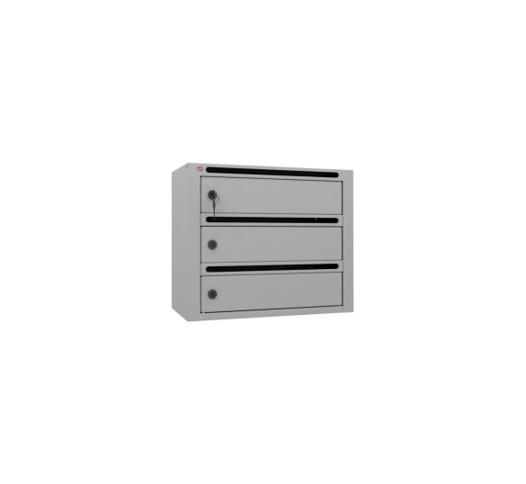 3-х секционный почтовый ящик «Гарант» 